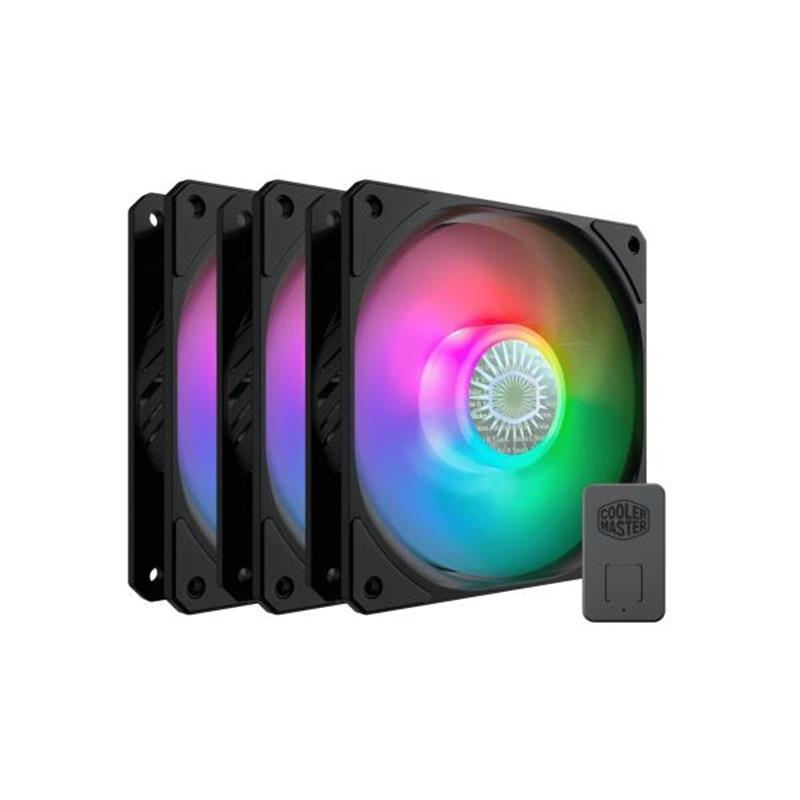 Cooler Master SickleFlow 120 ARGB 3 in 1 3x 120mm 650-1800 RPM 8 - 27 dBA