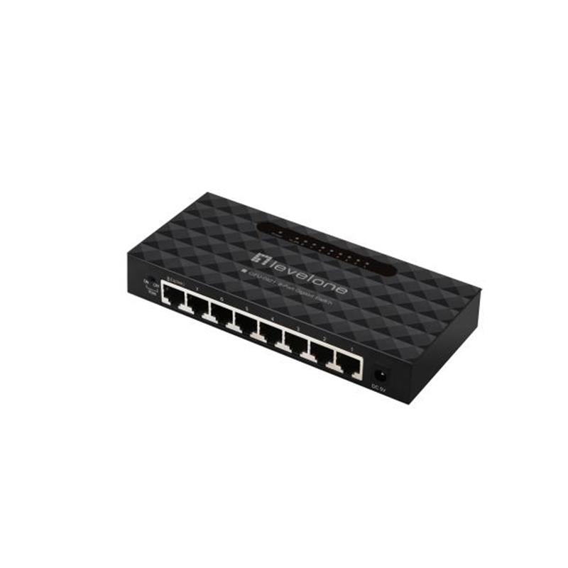 LevelOne GEU-0821 netwerk-switch Managed Gigabit Ethernet (10/100/1000)