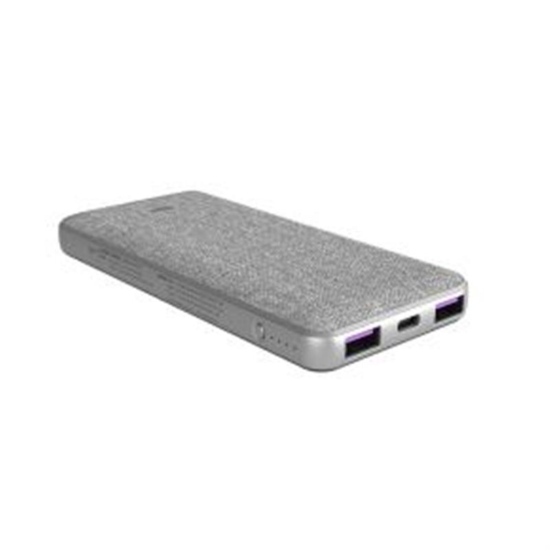 Silicon Power QP77 Powerbank 10000 mAh Lithium Polymer USB Type-A Light grey