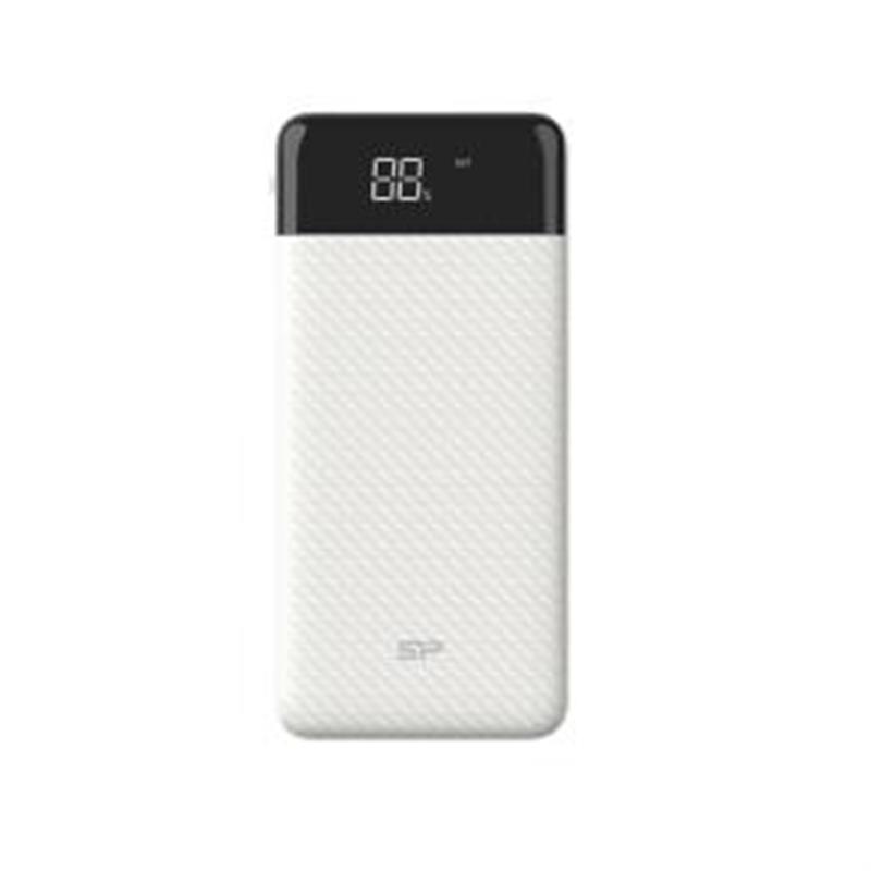 Silicon Power GS28 Powerbank 20 000mAh 2x UB A out > 500 charging cycles White