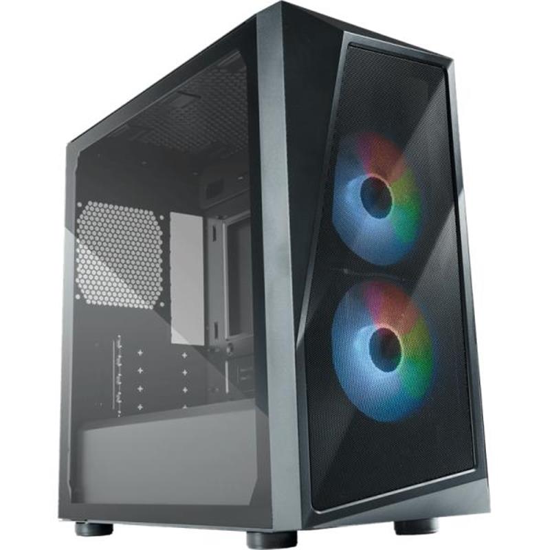 Cooler Master CMP 320 mATX Midi-Tower 120mm Window ARGB Black