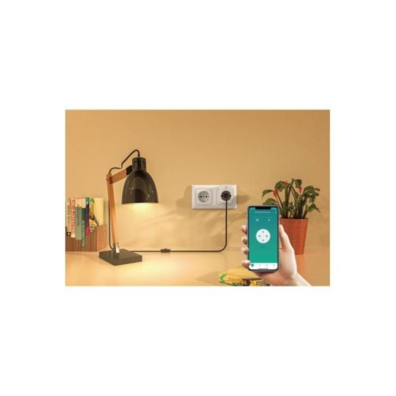 WOOX Smart plug Schuko WiFi 802 11b g n 3680 W IP20 30m White