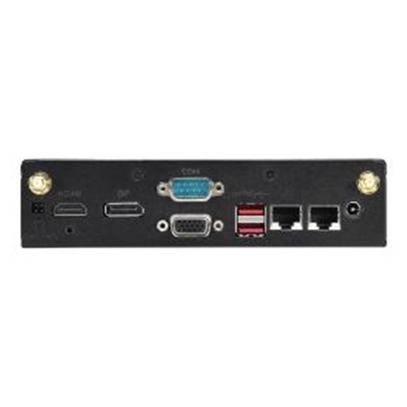 Shuttle DS20U5V2 PC/workstation barebone 1,3L maat pc Zwart Intel SoC i5-10210U 1,6 GHz