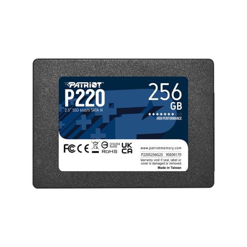 Patriot P220 SSD 256 GB 2 5 SATA3 6 Gbps