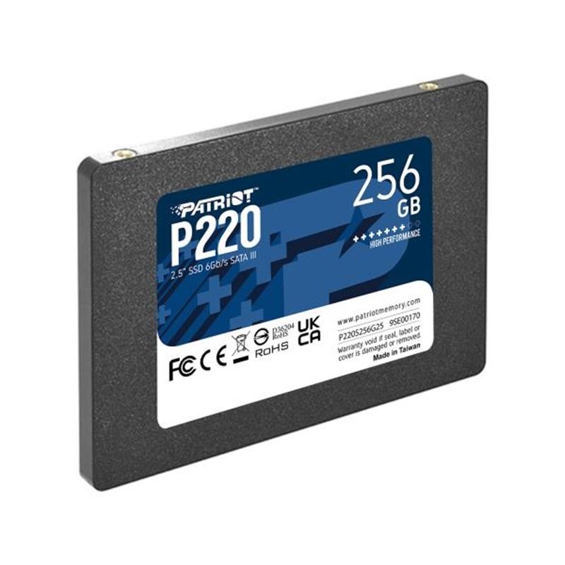 Patriot P220 SSD 256 GB 2 5 SATA3 6 Gbps