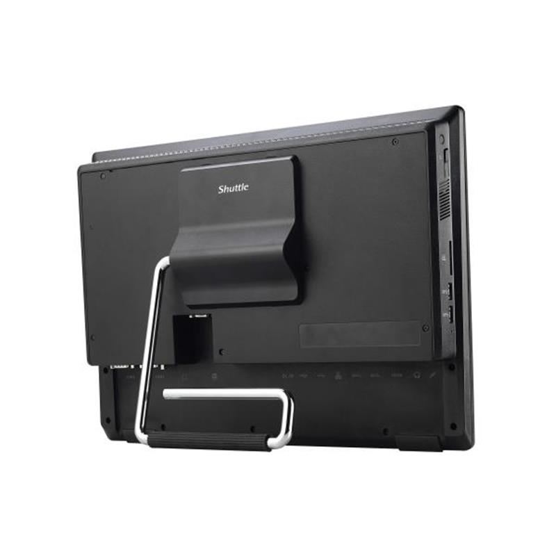 Shuttle P5200PA All-in-One PC/workstation Intel® Celeron® 39,6 cm (15.6"") 1920 x 1080 Pixels Touchscreen 4 GB DDR4-SDRAM 120 GB SSD Alles-in-één-pc W