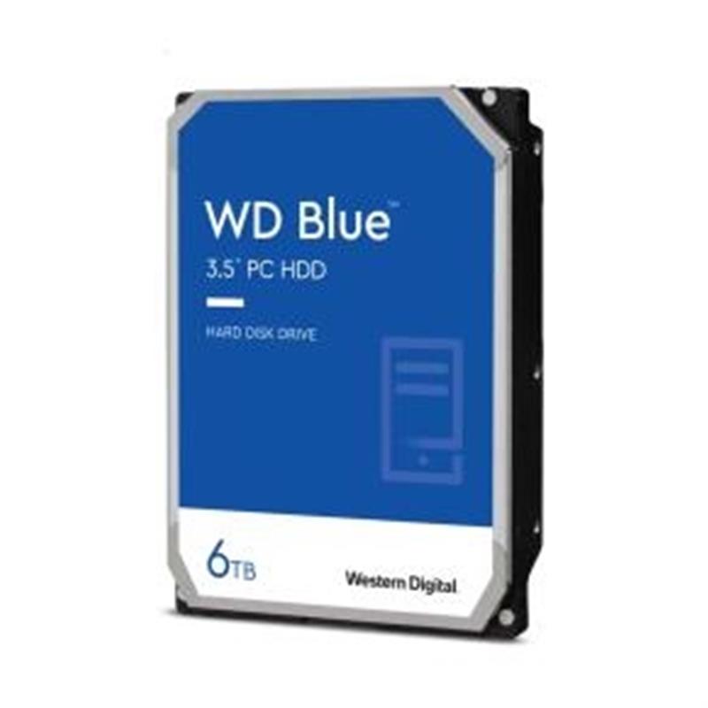 WD HD3.5 SATA3 6TB WD60EZAX / 5.4k Blue (Di)