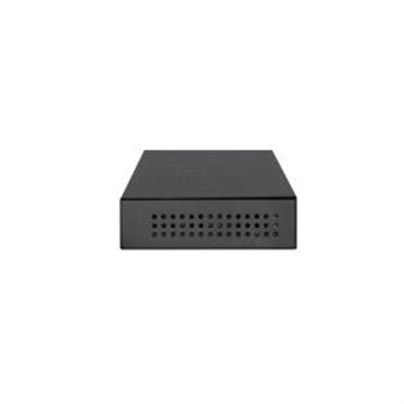 Levelone Hilbert 5-Port Gigabit PoE Smart Lite Switch 802 3at af PoE 4PoE Outputs 60W