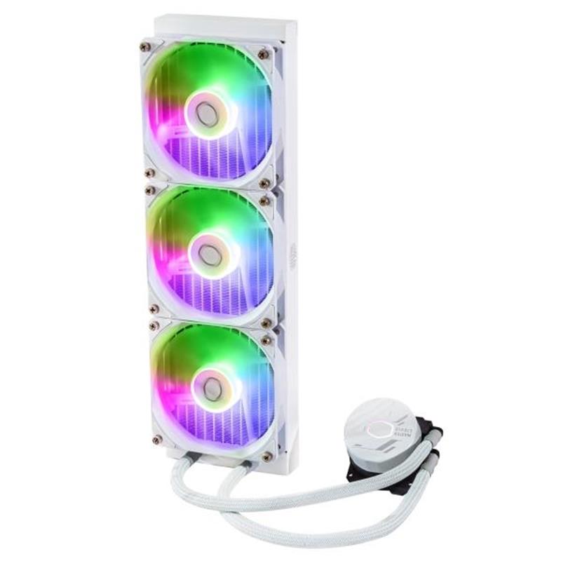 Cooler Master MASTERLIQUID 360L Core White 4-pin 3x 120mm ARGB 27 dBa max 