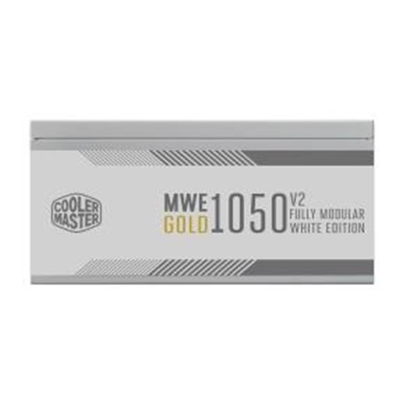 Cooler Master MWE Gold V2 White ATX3 0 1050W 90% 140mm 3x PCIe 6 2 12x SA
