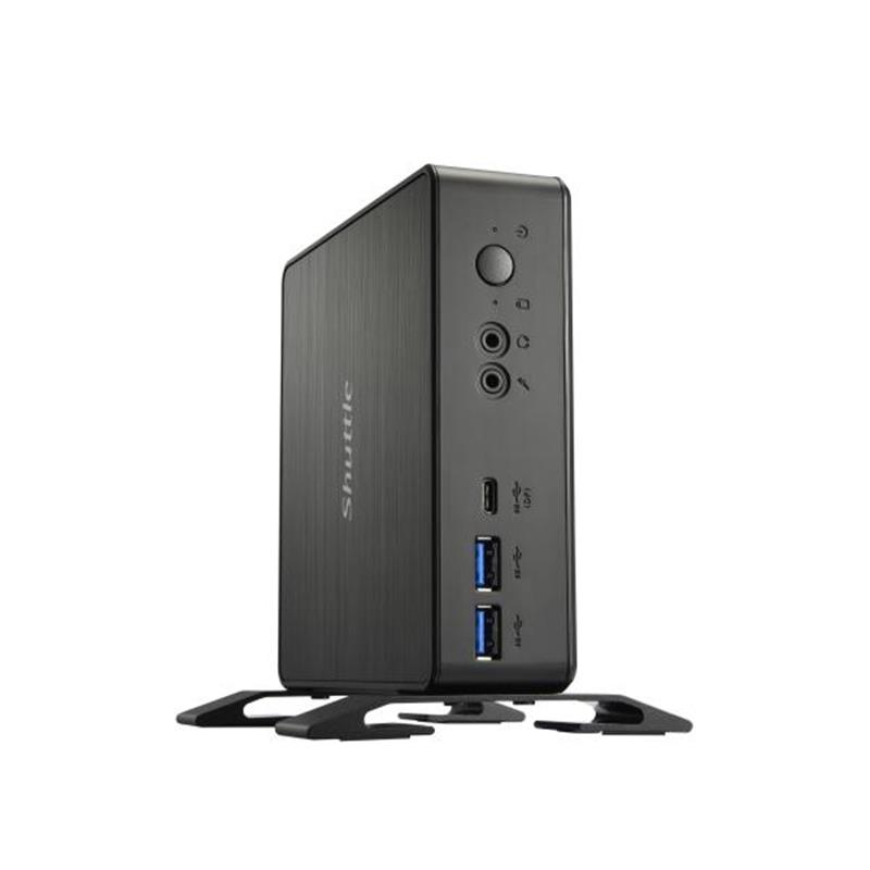 Shuttle XPC Nano PC NC40U3, Intel Core i3-1215U, 1x HDMI, 1x DP,1xUSB-C/DP, 6x USB3.2, 1x 2.5"" bay, 2x M.2, 1x LAN, RAID, 24/7 permanent gebruik, inc