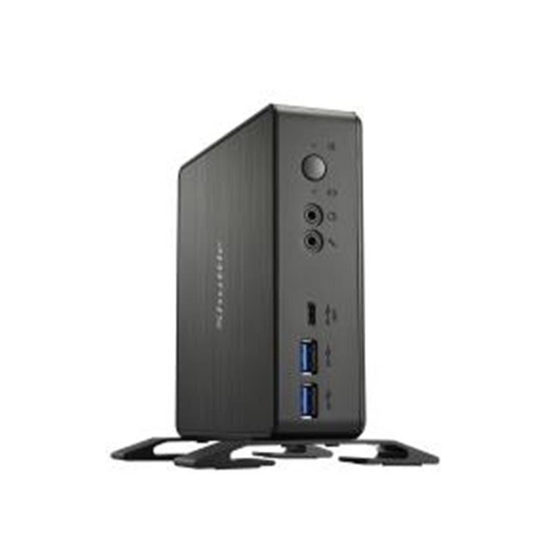 Shuttle XPC Nano PC NC40U7, Intel Core i7-1255U, 1x HDMI, 1x DP,1xUSB-C/DP, 6x USB3.2, 1x 2.5"" bay, 2x M.2, 1x LAN, RAID, 24/7 permanent gebruik, inc