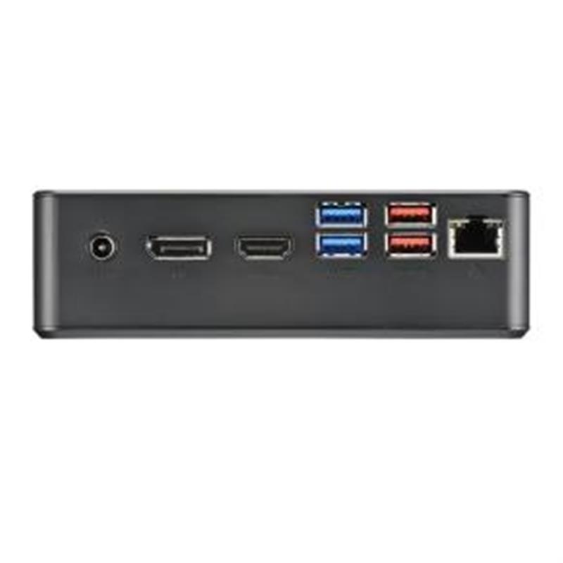 Shuttle XPC Nano PC NC40U7, Intel Core i7-1255U, 1x HDMI, 1x DP,1xUSB-C/DP, 6x USB3.2, 1x 2.5"" bay, 2x M.2, 1x LAN, RAID, 24/7 permanent gebruik, inc