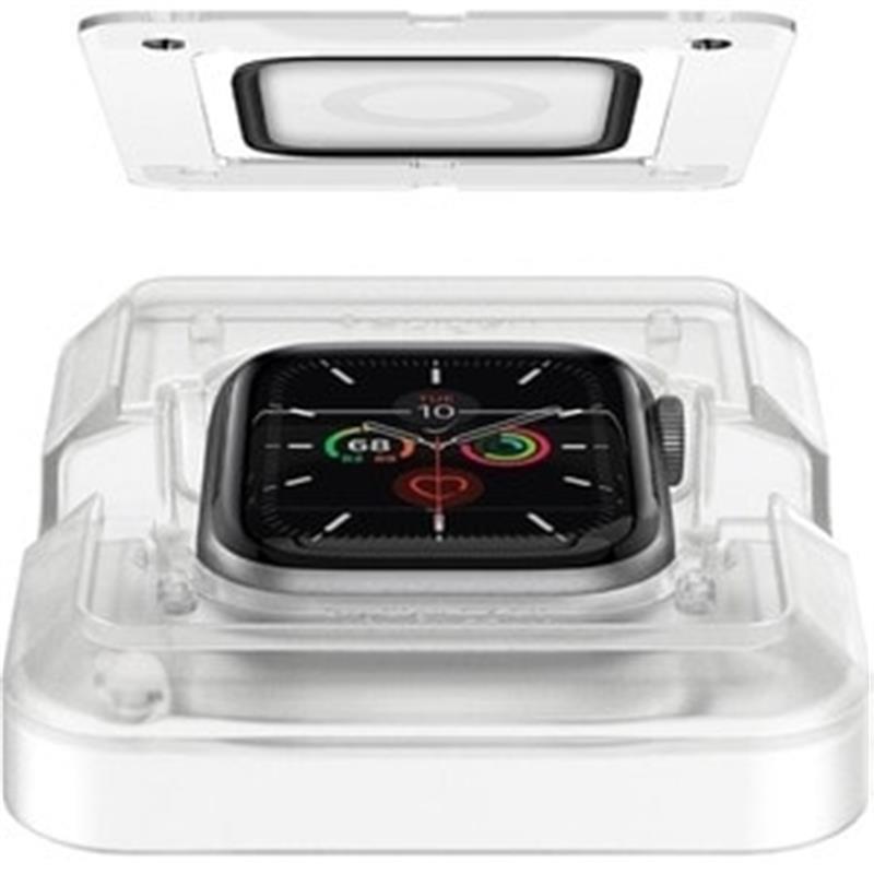 Spigen Screenprotector Apple Watch 44mm - Proflex EZ Fit 2 Pack - Black