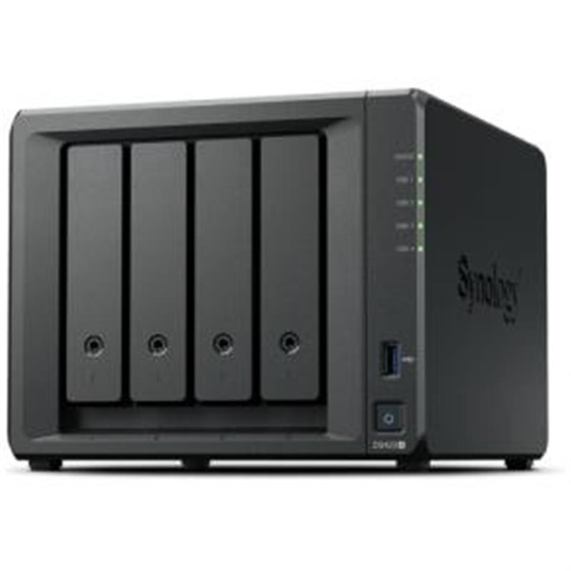 Synology DiskStation data-opslag-server NAS Rack 8U Ethernet LAN Zwart J4125