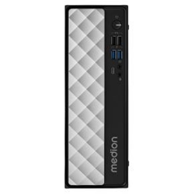 MEDION AKOYA T80 Intel® Core™ i5 i5-12450H 8 GB DDR4-SDRAM 512 GB SSD Windows 11 Home Mini PC Zwart