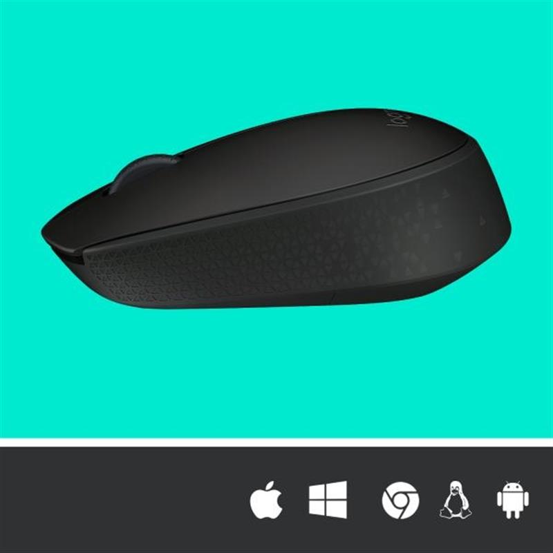 Logitech M171 muis RF Draadloos Optisch 1000 DPI Ambidextrous