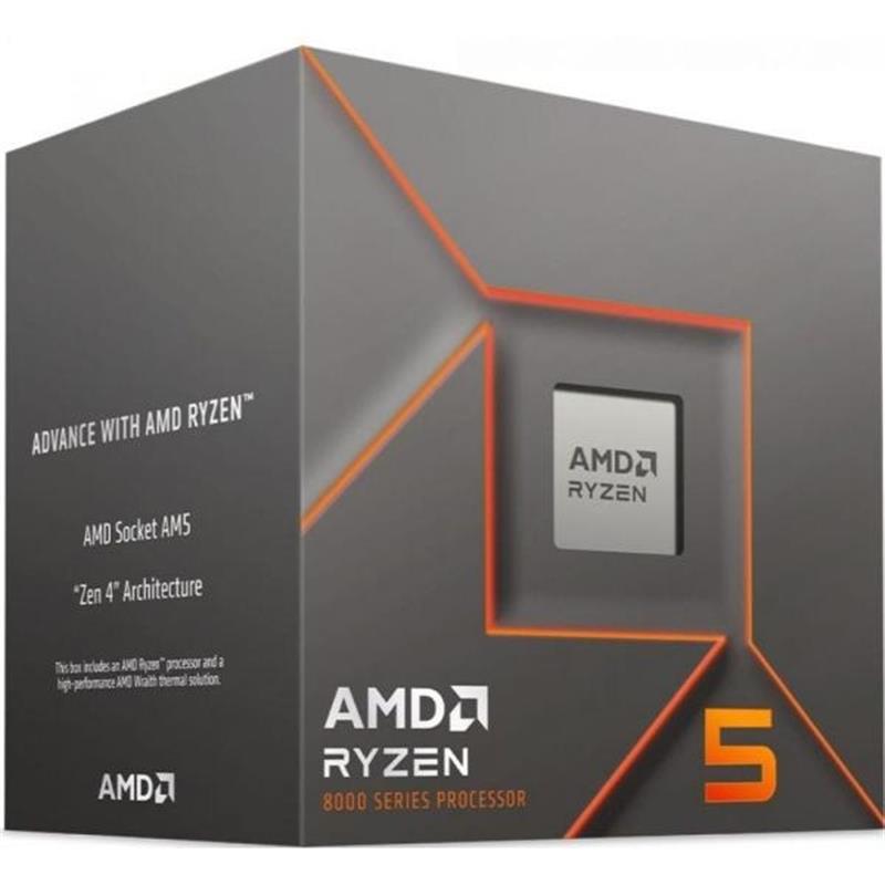 Amd Ryzen 5 8400F Tray AMD AM5 6-Core HTT 4 2 4 7 GHz 16 MB L3 65 W