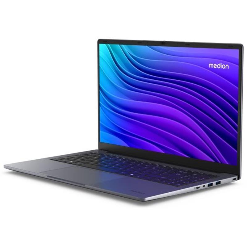 MEDION AKOYA E15223 (MD 62644) Intel® N N100 Laptop 39,6 cm (15.6"") Full HD 4 GB LPDDR5-SDRAM 128 GB Flash Wi-Fi 5 (802.11ac) Windows 11 Home in S mo