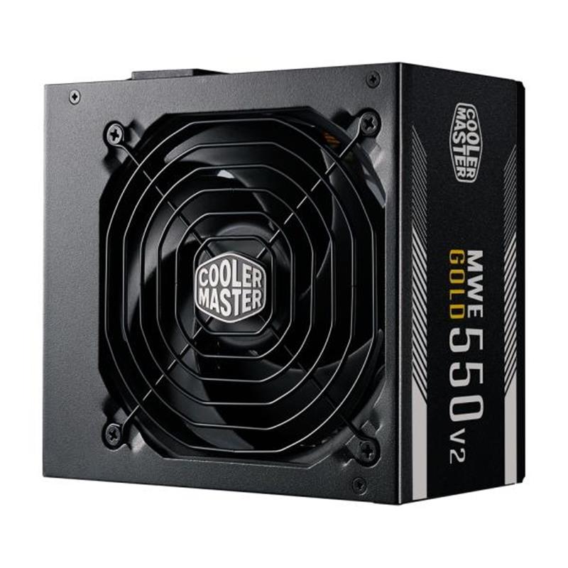 Cooler Master G Gold 550 V2 ATX 3 1 550W 80 PLUS Gold =90% @ Typical Black