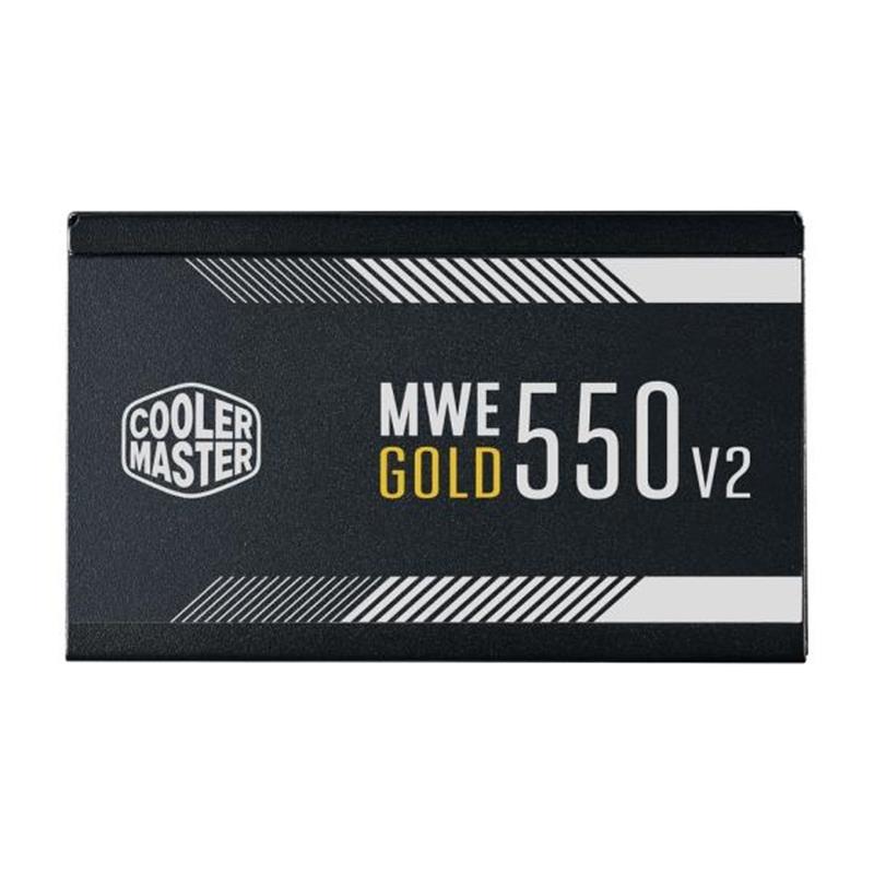 Cooler Master G Gold 550 V2 ATX 3 1 550W 80 PLUS Gold =90% @ Typical Black