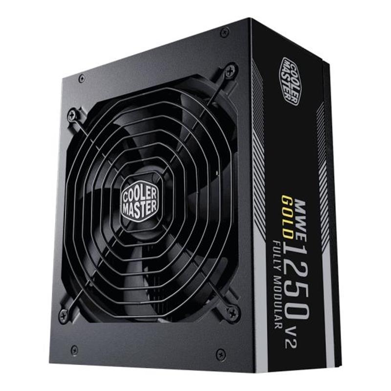 Cooler Master MWE Gold 1250 V2 Black ATX3 1 1250W =90% @Typical 140mm