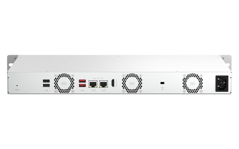 QNAP TS-464eU NAS Rack (1U) Ethernet LAN Zwart N5095