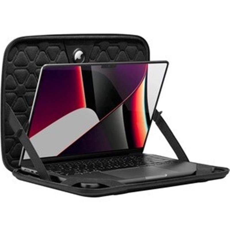 Spigen Laptop Case 13 - 14 inch - Rugged Armor Pouch Pro - Black