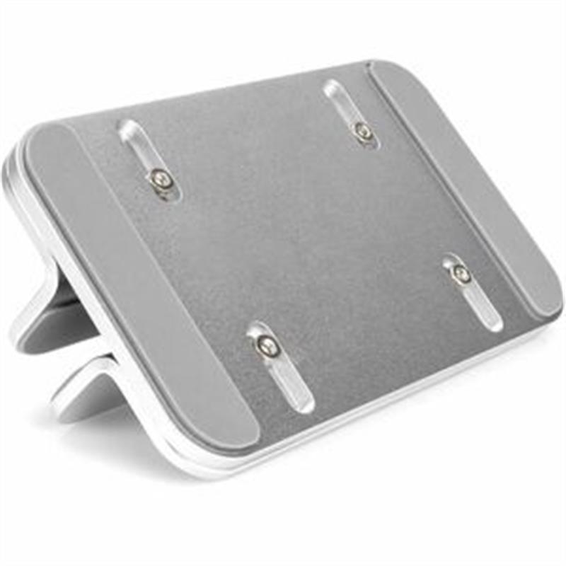 Vertical Notebook StandAluminum silver