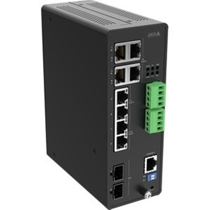 D8208-R Industrial PoE Switch 8-port In