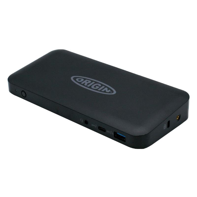 Origin Storage 72C71AA#ABU-OS notebook dock & poortreplicator Docking USB 3.2 Gen 1 (3.1 Gen 1) Type-C Zwart
