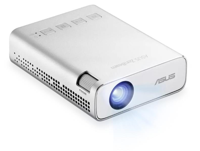 ASUS ZenBeam E1R beamer/projector Projector met normale projectieafstand 200 ANSI lumens LED WVGA (854x480) Zilver
