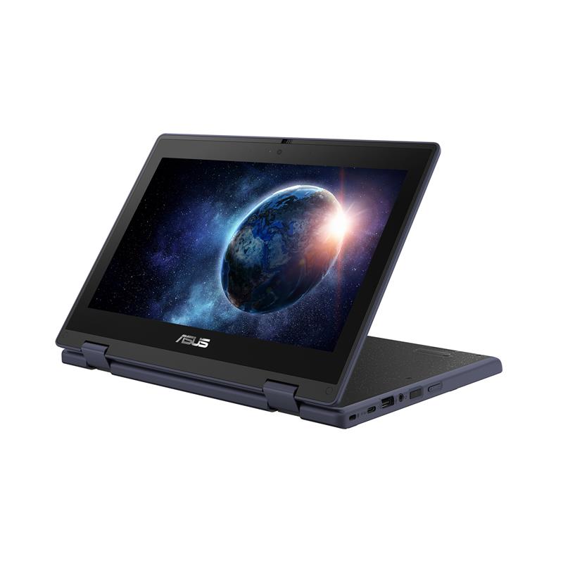 ASUS BR1102FGA-MK0156XA Hybride (2-in-1) 29,5 cm (11.6"") Touchscreen HD Intel® N N100 8 GB DDR4-SDRAM 128 GB SSD Wi-Fi 6 (802.11ax) Windows 11 Pro Ed