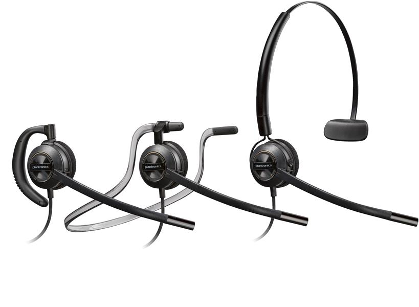 HP 783N7AA hoofdtelefoon/headset Bedraad oorhaak, Hoofdband, Neckband Kantoor/callcenter Zwart