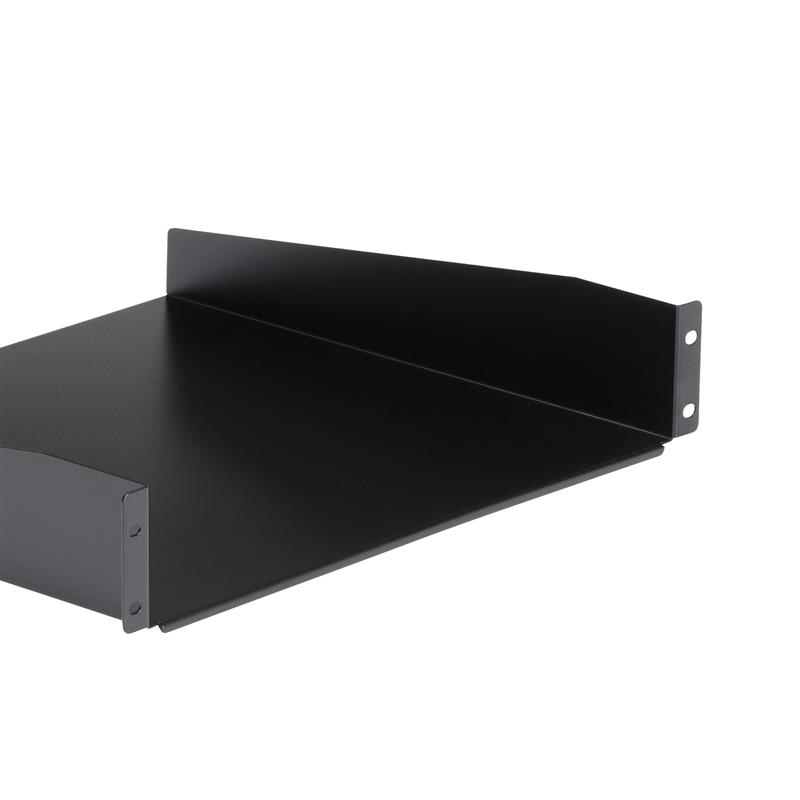 StarTech.com Standaard Universele Plank Serverrack Zwart