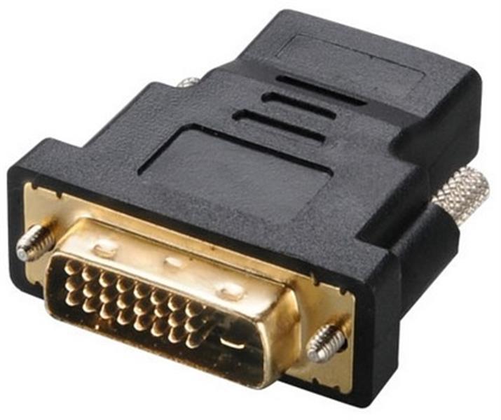 Akasa dvi male to hdmi femaleadapter with gold plated contacts *DVIM *HDMIF