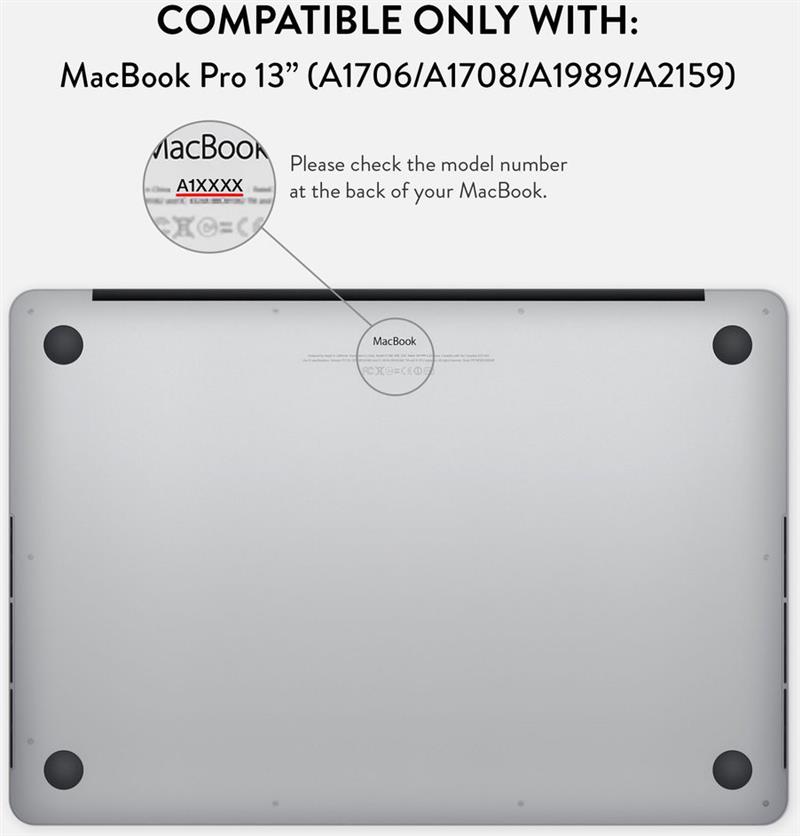 Burga Hard Case Apple Macbook Pro 13 inch 2020 - Mystic River