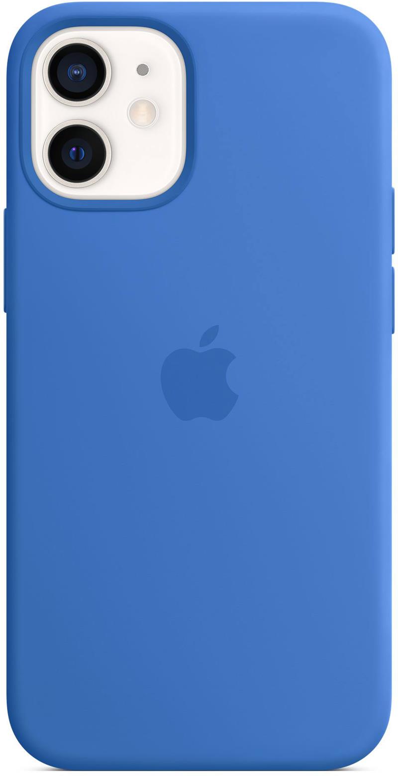 Apple iPhone 12 Mini Silicone Case with MagSafe Capri Blue 