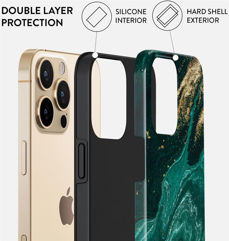 Burga Tough Case Apple iPhone 13 Pro - Emerald Pool