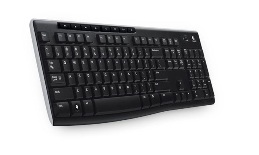 Logitech Wireless Keyboard K270 toetsenbord RF Draadloos QWERTZ Duits Zwart