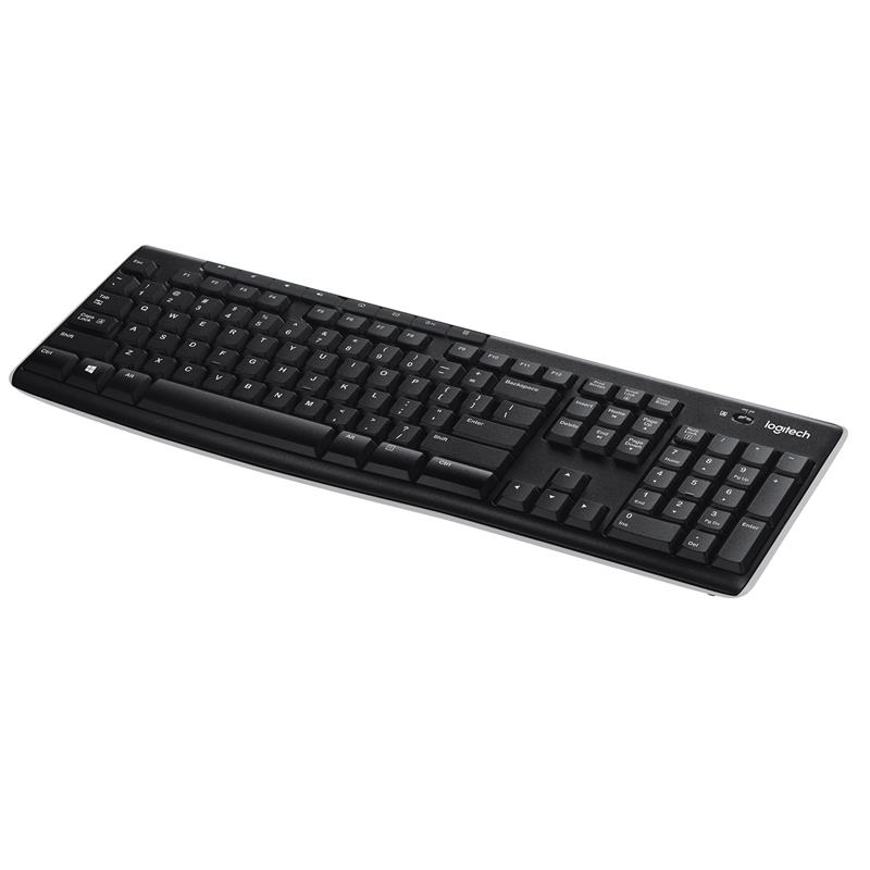 Logitech K270 Wireless Keyboard Volledige, draadloze Unifying-technologie