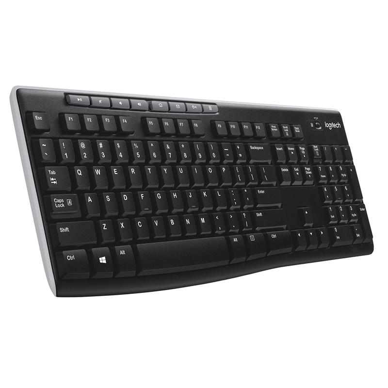 Logitech K270 Wireless Keyboard Volledige, draadloze Unifying-technologie