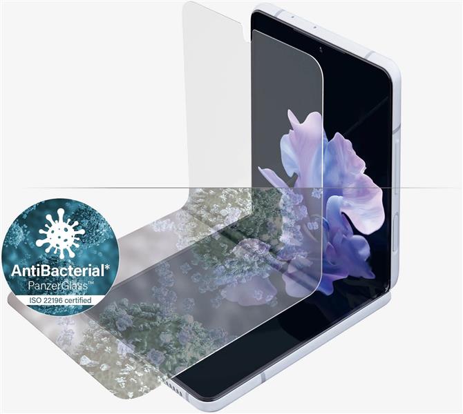 PanzerGlass Samsung Galaxy Z Flip3 5G Case Friendly AB TPU Material