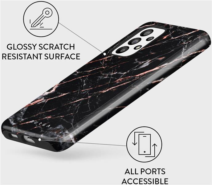 Burga Tough Case Samsung Galaxy A53 5G 2022 - Rose Gold Marble