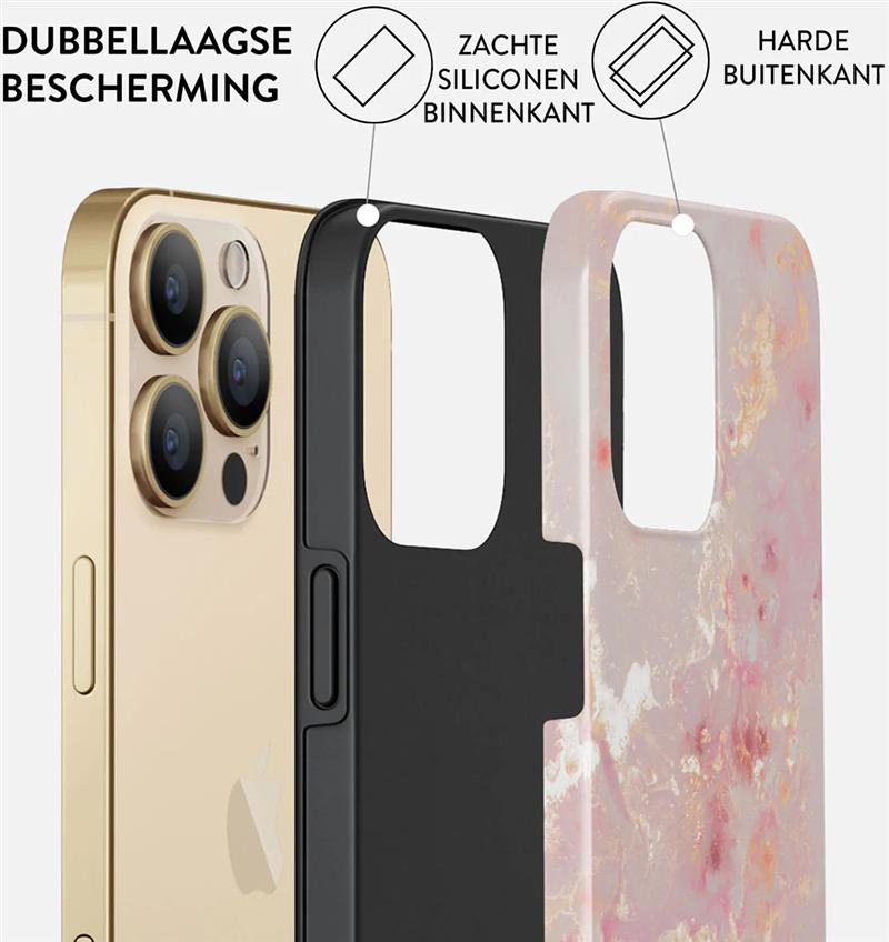 Burga Tough Case Apple iPhone 14 Pro - Golden Coral