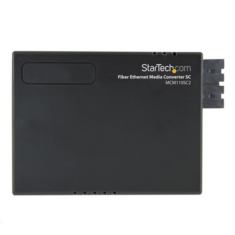 StarTech.com 10/100 multi-mode Glasvezel Ethernet Converter SC 2 km