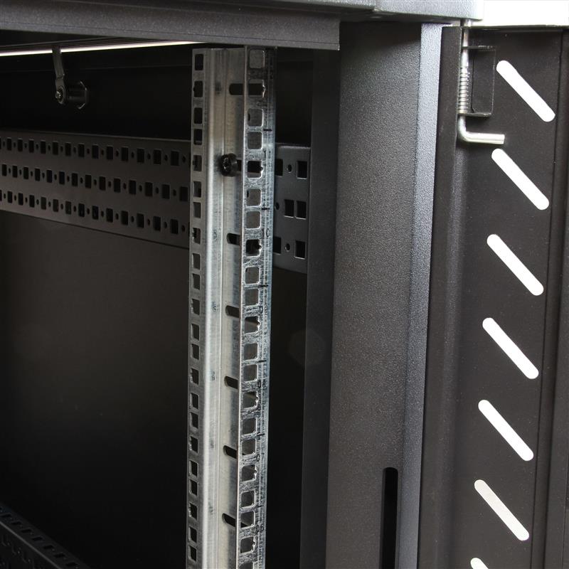 StarTech.com 12U 74 cm diep demonteerbaar serverrack serverkast met wielen