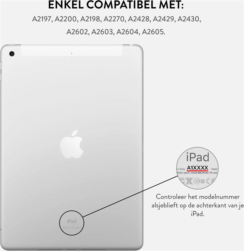 Burga Folio Case Apple iPad 10 2 - White Winter