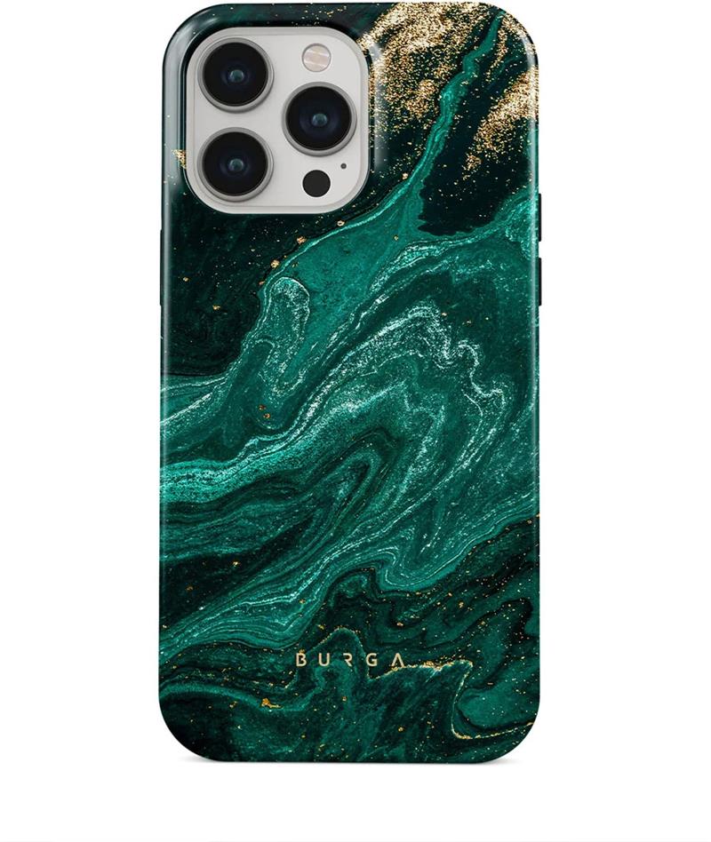 Burga Tough Case Apple iPhone 15 Pro - Emerald Pool