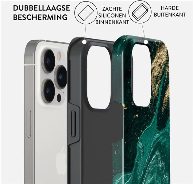 Burga Tough Case Apple iPhone 15 Pro Max - Emerald Pool